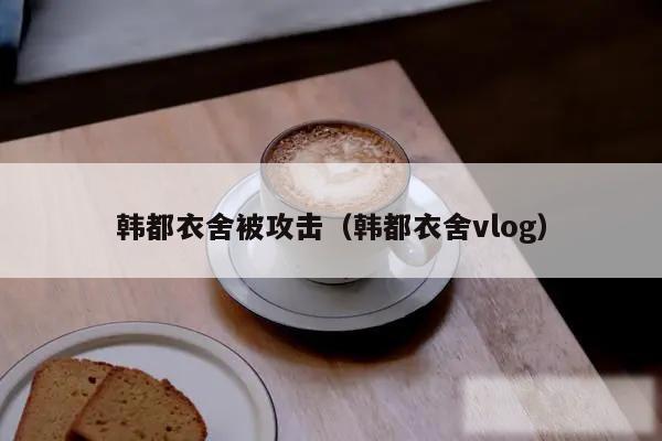 韩都衣舍被攻击（韩都衣舍vlog）
