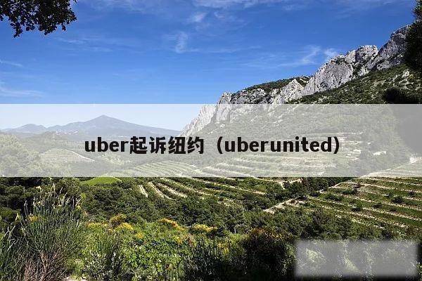 uber起诉纽约（uberunited）