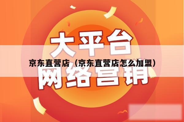 京东直营店（京东直营店怎么加盟）