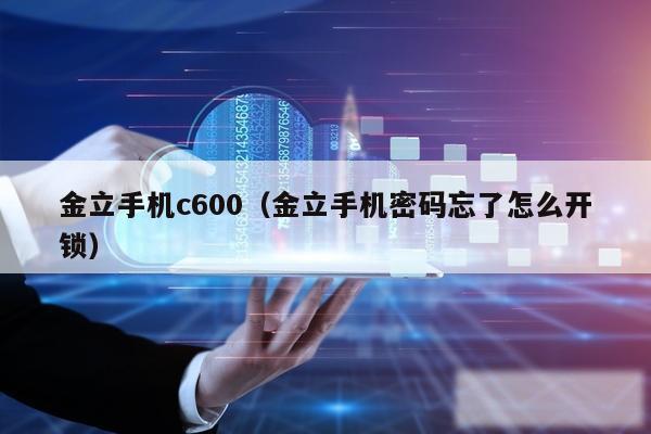 金立手机c600（金立手机密码忘了怎么开锁）