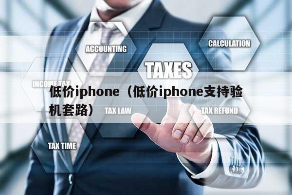 低价iphone（低价iphone支持验机套路）
