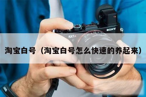 淘宝白号（淘宝白号怎么快速的养起来）