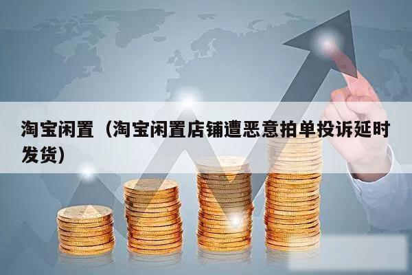 淘宝闲置（淘宝闲置店铺遭恶意拍单投诉延时发货）