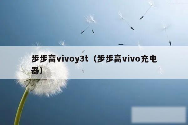 步步高vivoy3t（步步高vivo充电器）