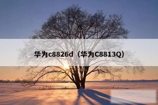 华为c8826d（华为C8813Q）